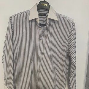 MENS CANALI DRESS SHIRTS SZ 16